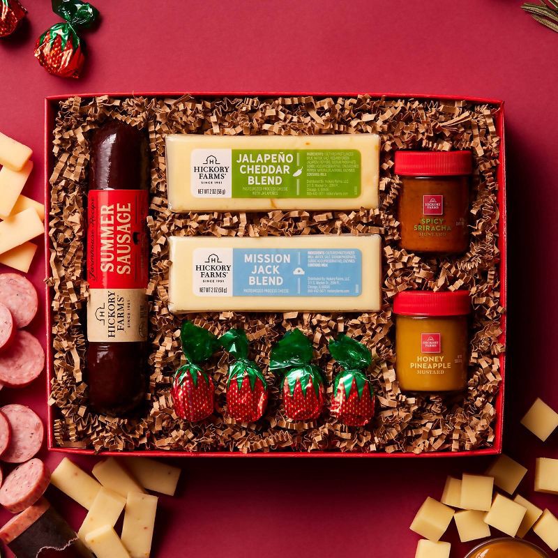 slide 5 of 5, Hickory Farms Christmas Gift Set Farmhouse Flavors Selection - 11.75oz, 11.75 oz