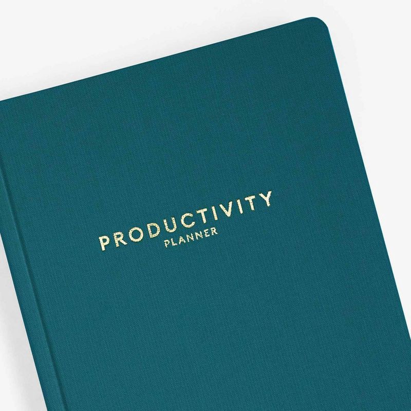 slide 7 of 7, Intelligent Change The Productivity Undated Planner Teal, 1 ct