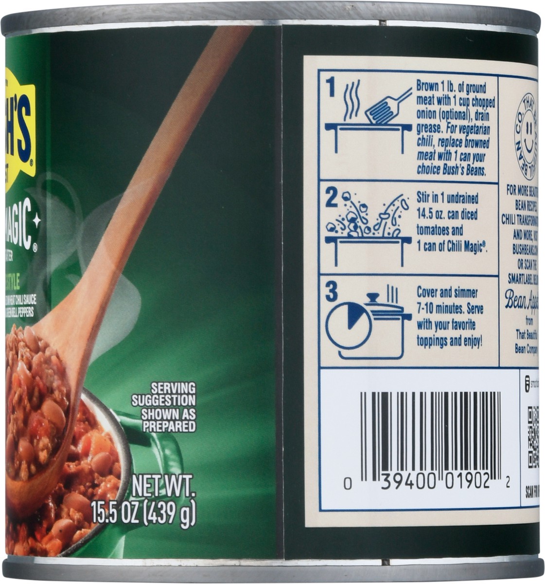 slide 8 of 9, Bush's Best Bush's Campfire Style Chili Magic Chili Starter 15.5 oz, 15.5 oz