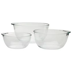 Tabletops Unlimited Mason Glass Bowl Set