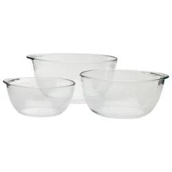 Tabletops Unlimited Mason Glass Bowl Set