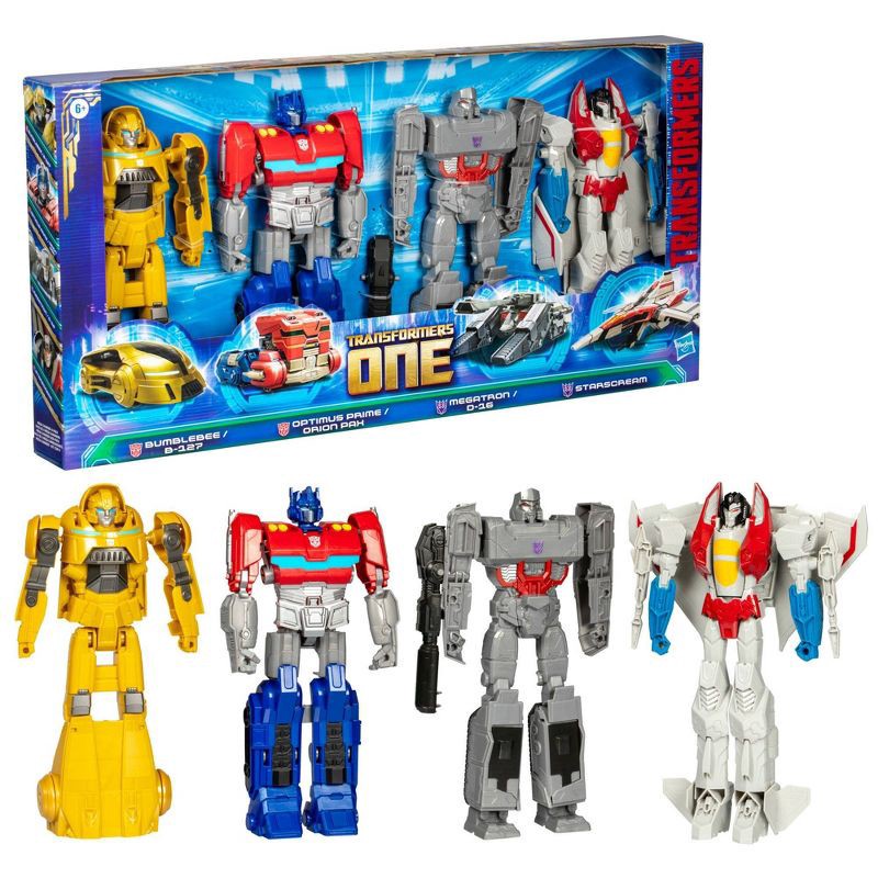 slide 3 of 5, Transformers One Mega Changer - 4pk (Target Exclusive), 4 ct