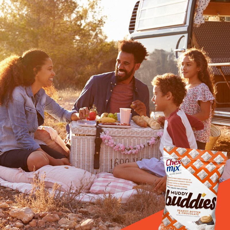 slide 5 of 8, Chex Mix Holiday Peanut Butter & Chocolate Muddy Buddies - 2.25oz, 2.25 oz