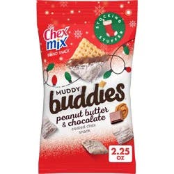 Chex Mix Holiday Peanut Butter & Chocolate Muddy Buddies - 2.25oz