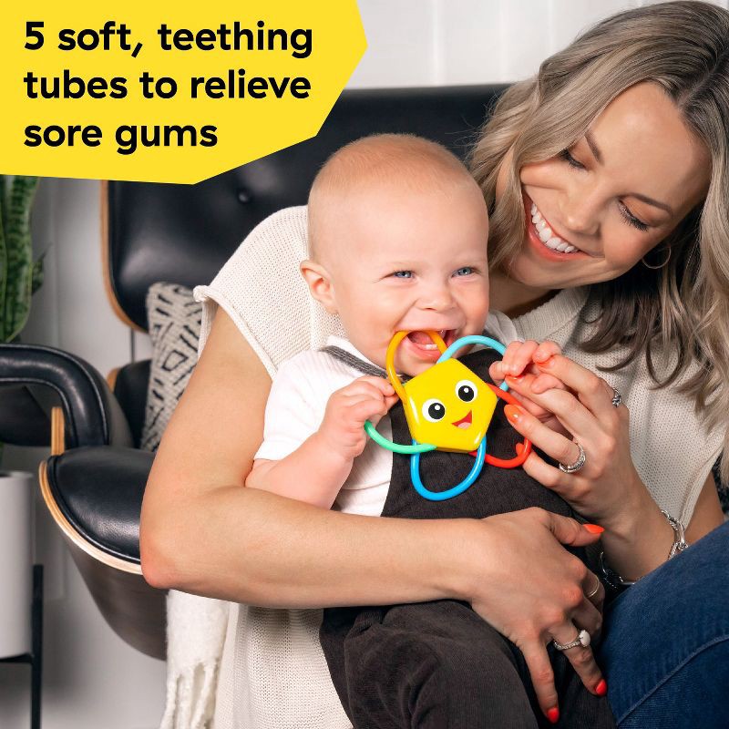 slide 2 of 7, Baby Einstein Ocean Explorers Soothing Star Teether & Rattle Toy - 0-36 Months, 1 ct