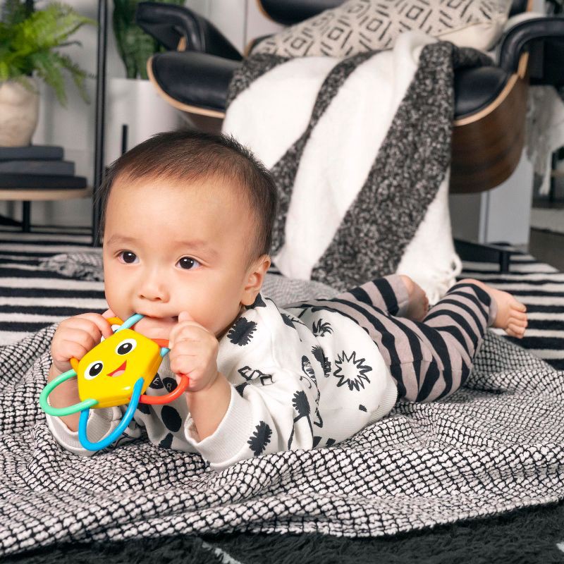 slide 5 of 7, Baby Einstein Ocean Explorers Soothing Star Teether & Rattle Toy - 0-36 Months, 1 ct