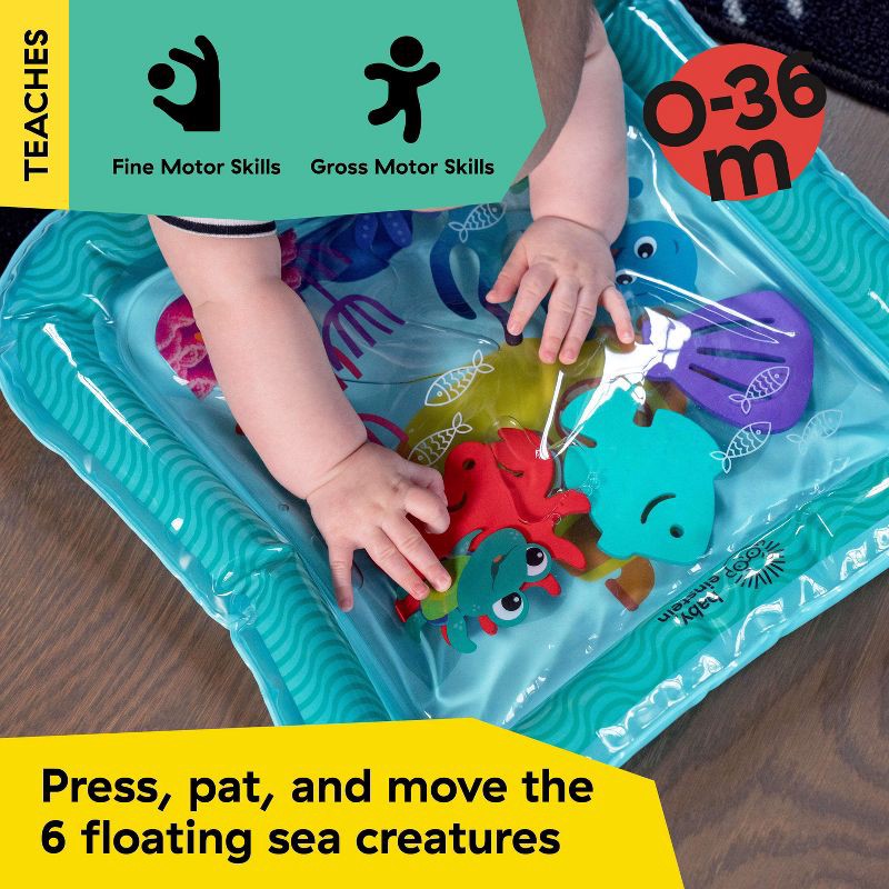 slide 4 of 13, Baby Einstein Ocean Explorers Sensory Splash Water Mat - 0-36 Months - Unisex, 1 ct