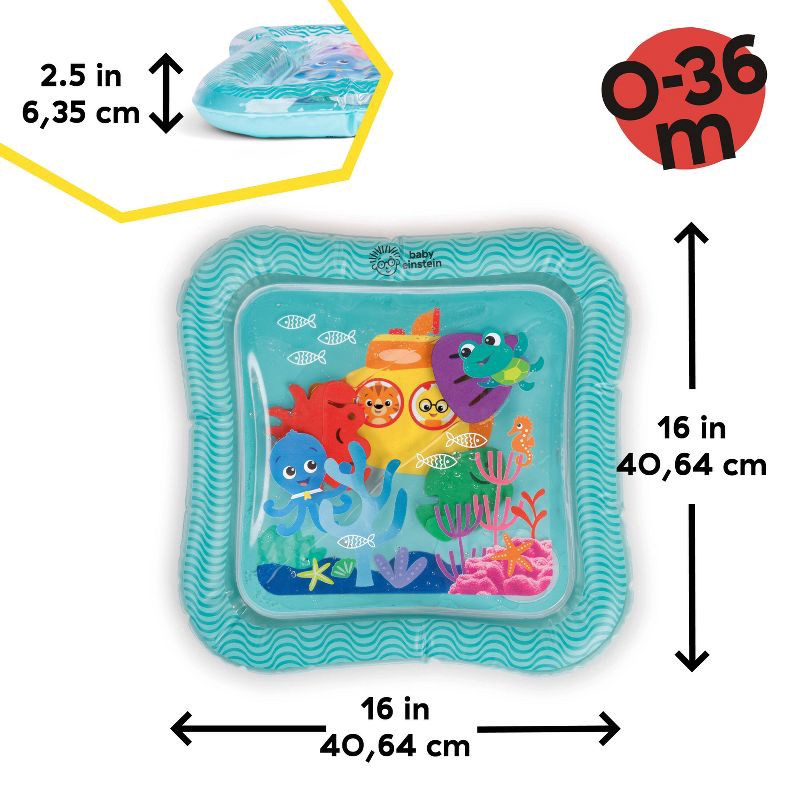slide 7 of 13, Baby Einstein Ocean Explorers Sensory Splash Water Mat - 0-36 Months - Unisex, 1 ct