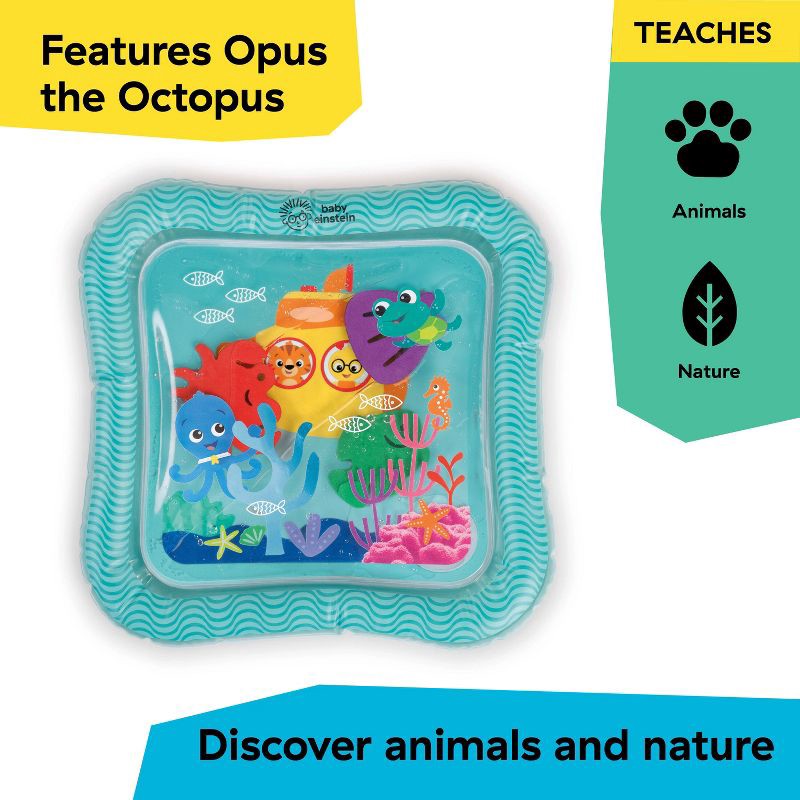 slide 9 of 13, Baby Einstein Ocean Explorers Sensory Splash Water Mat - 0-36 Months - Unisex, 1 ct