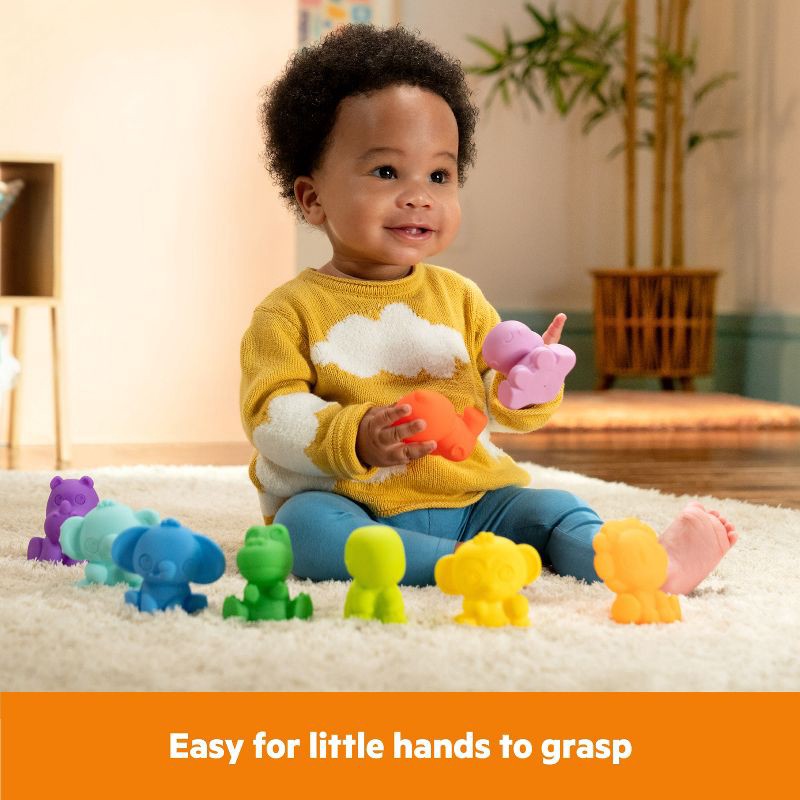 slide 6 of 8, Bright Starts Block and Buddies Holiday Baby Toy Gift Set - 18pc, 18 ct