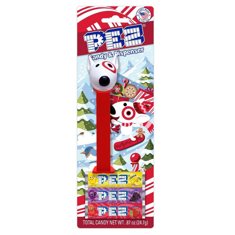 slide 1 of 3, Pez Bullseye Dispenser - 0.87oz, 0.87 oz