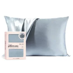 Kitsch Size Satin Standard Pillowcase Thread Count "600"" - Blue