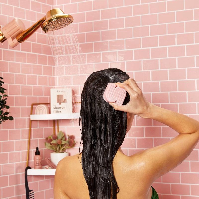 slide 2 of 4, Kitsch Castor Oil Nourishing Solid Shampoo - 3.2oz, 3.2 oz