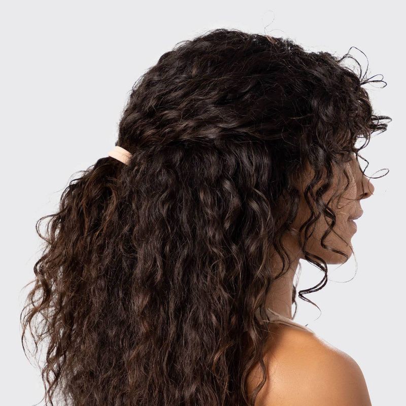 slide 2 of 3, Kitsch Eco Friendly Nylon Elastics - 20pk - Blush, 20 ct