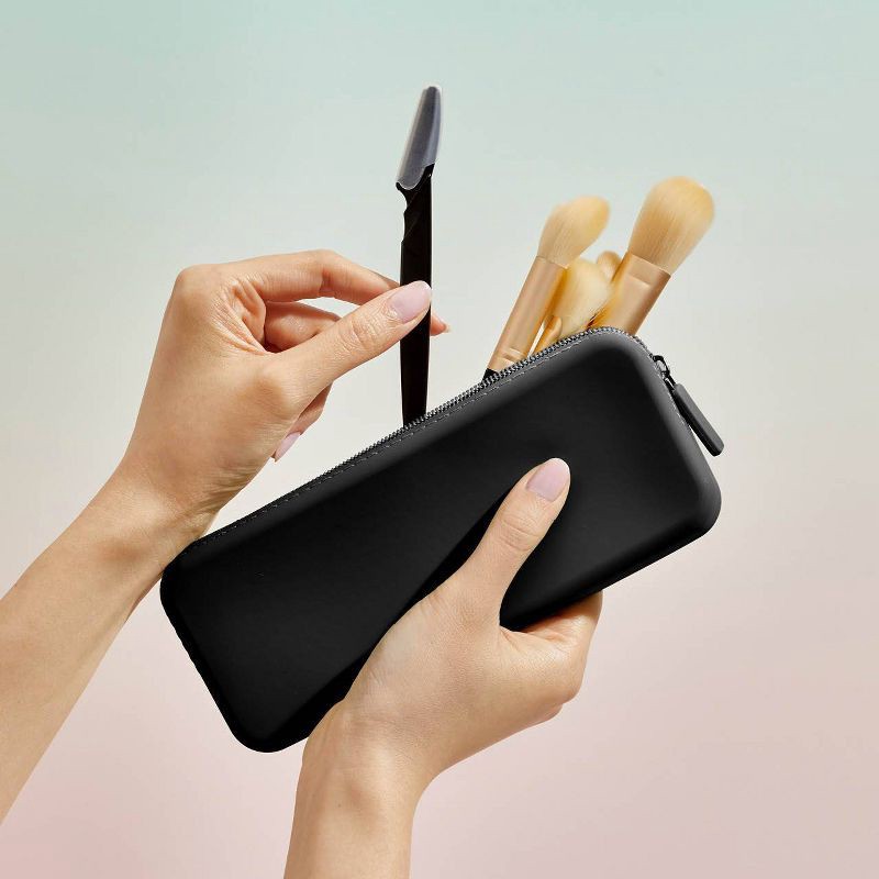 slide 3 of 3, Kitsch Dermaplaning Set Facial Rollers - Black - 12pc, 12 ct