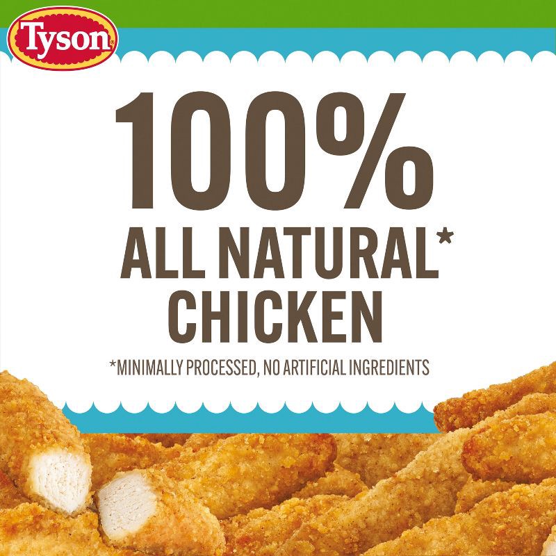 slide 5 of 8, Tyson Simple Ingredients Chicken Breast Strips - Frozen - 20oz, 20 oz