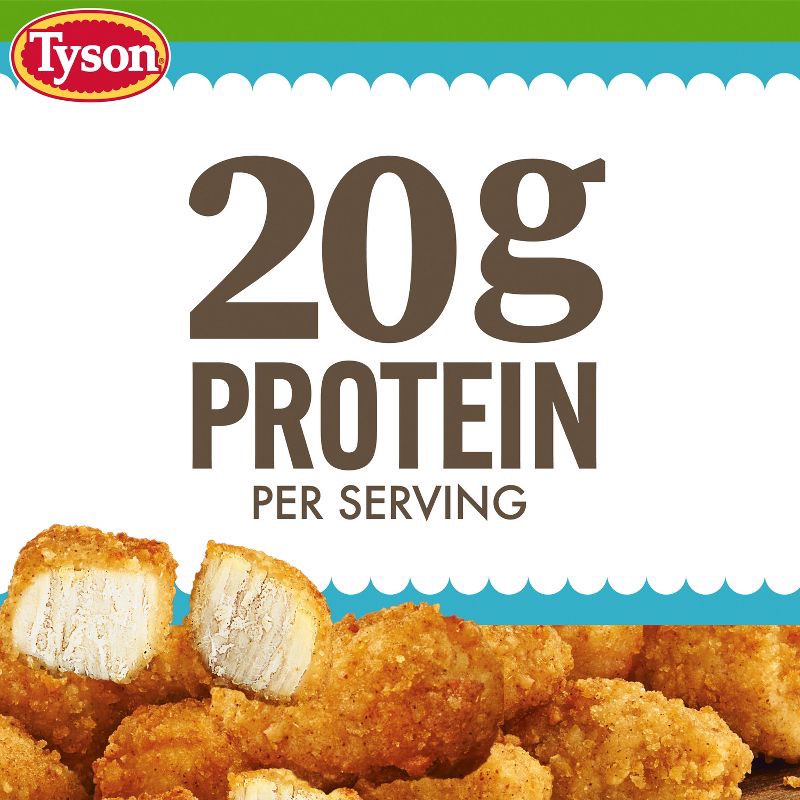 slide 3 of 8, Tyson Simple Ingredients Boneless Chicken Bites - Frozen - 20oz, 20 oz