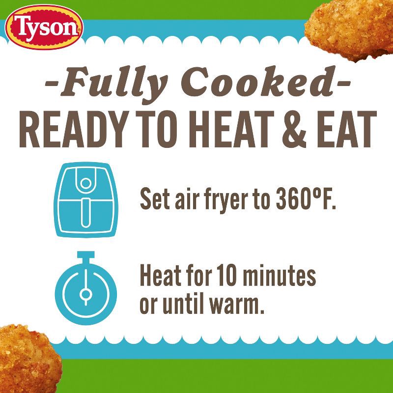 slide 7 of 8, Tyson Simple Ingredients Boneless Chicken Bites - Frozen - 20oz, 20 oz