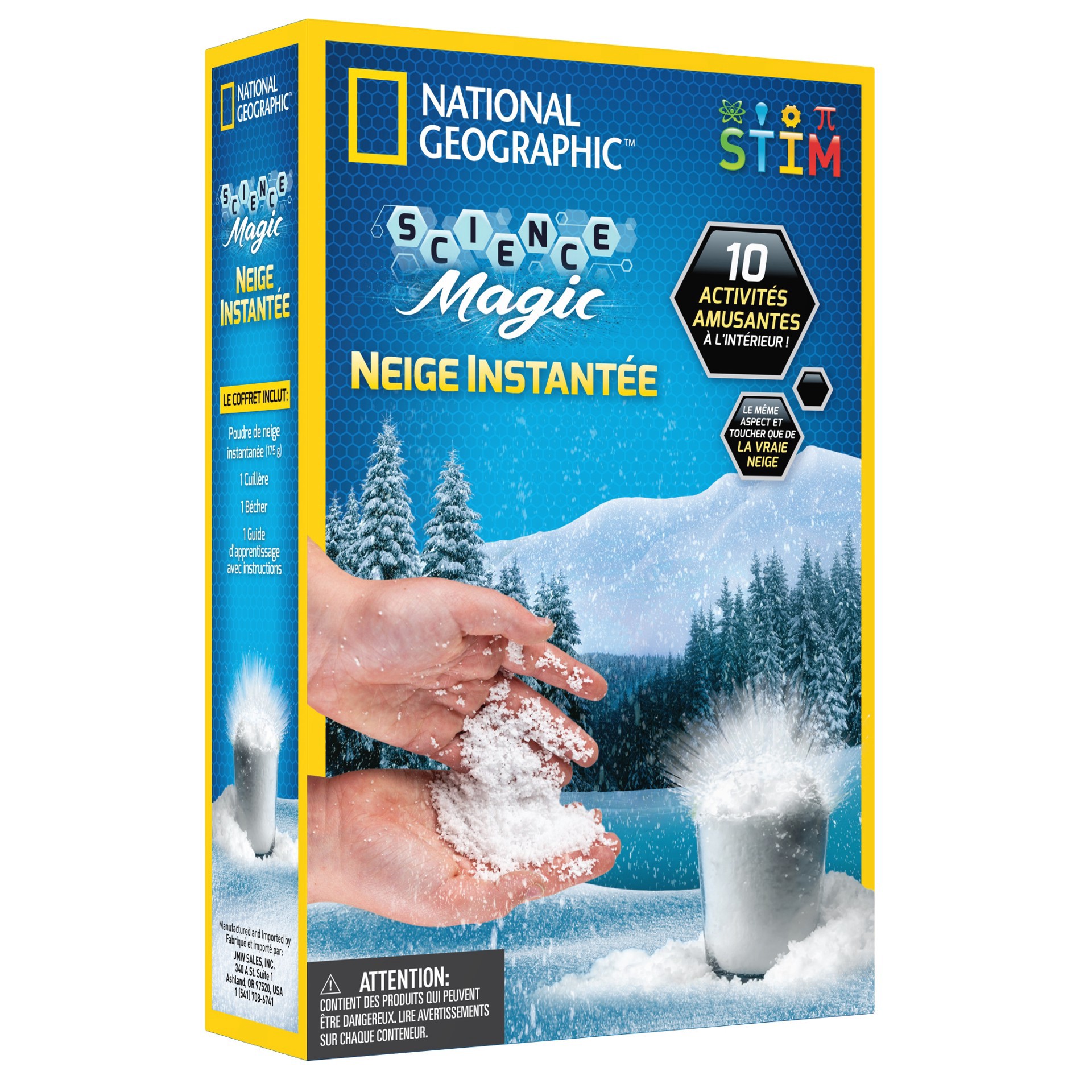 slide 5 of 7, National Geographic Instant Snow Kit, 6.18 in x 2.25 in x 9.25 in