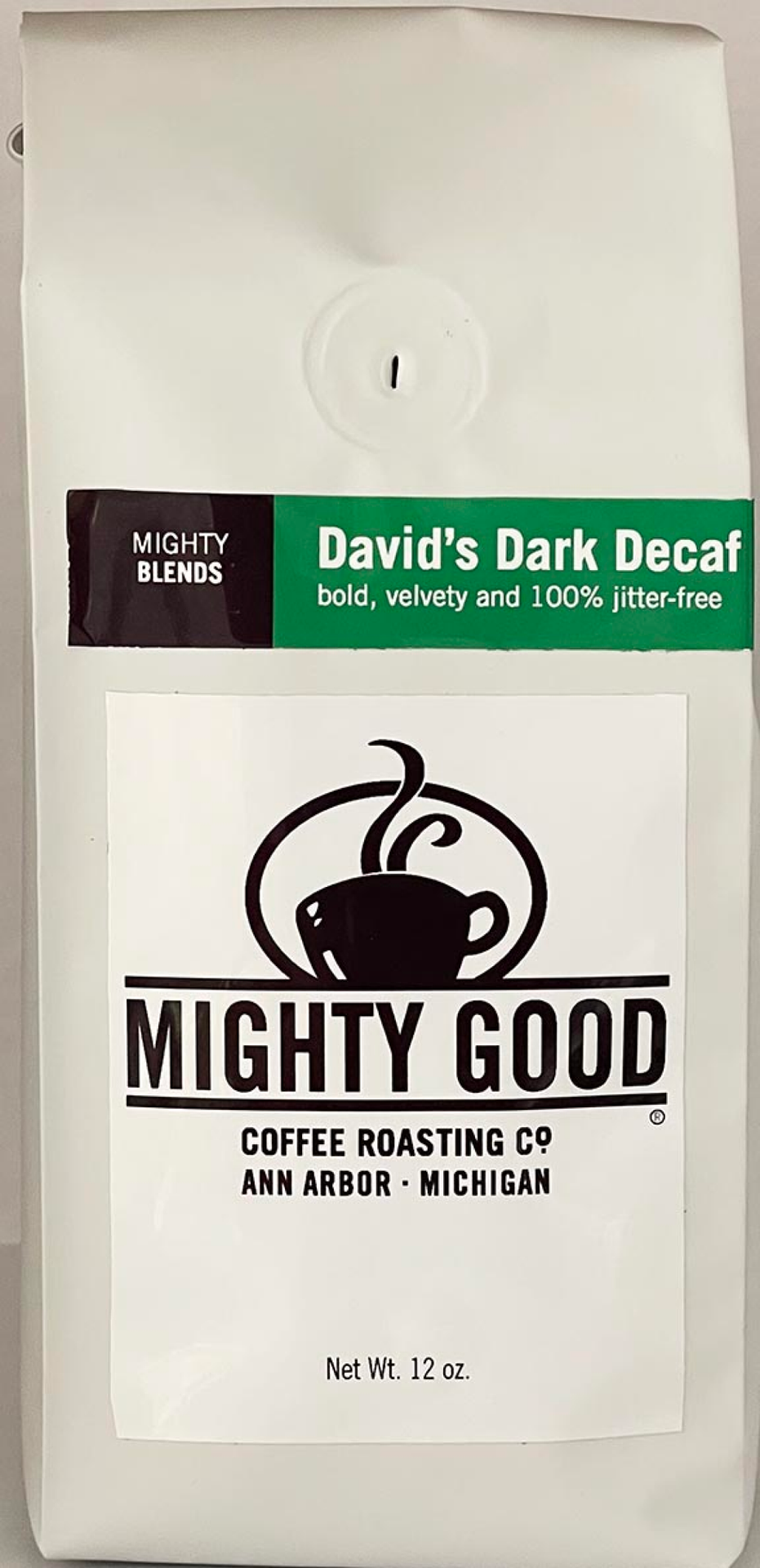 slide 1 of 4, Mighty Good Davids Dark Decaf, 1 ct