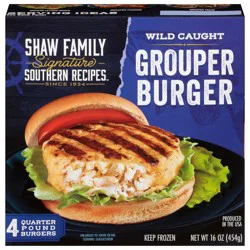 Southern Belle Grouper Burgers - 4 ea