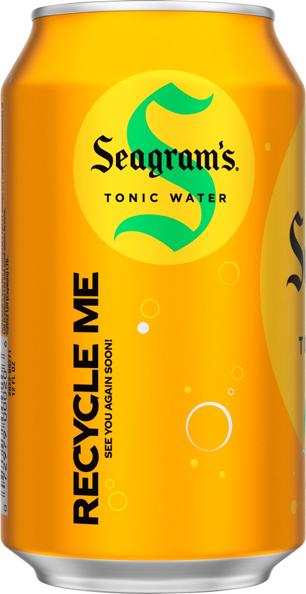 slide 6 of 9, Seagram's Seagrams Tonic Can- 12 fl oz, 12 fl oz