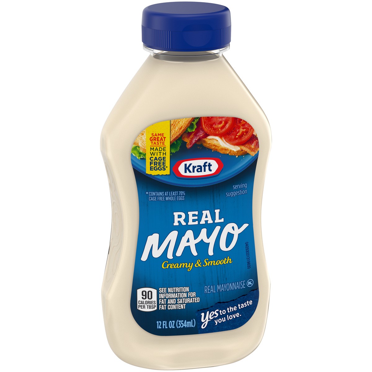 slide 2 of 14, Kraft Real Mayonnaise Squeeze Bottle, 12 fl oz