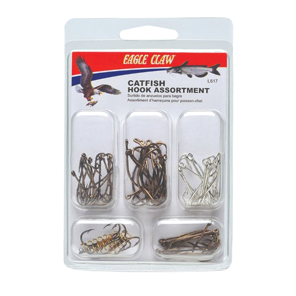 Eagle Claw Catfish Hook Assortment 67 ct