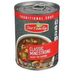 Our Family Classic Minestrone Traditional Soup