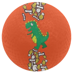 Baden Playground Ball - Orange Dinosaur