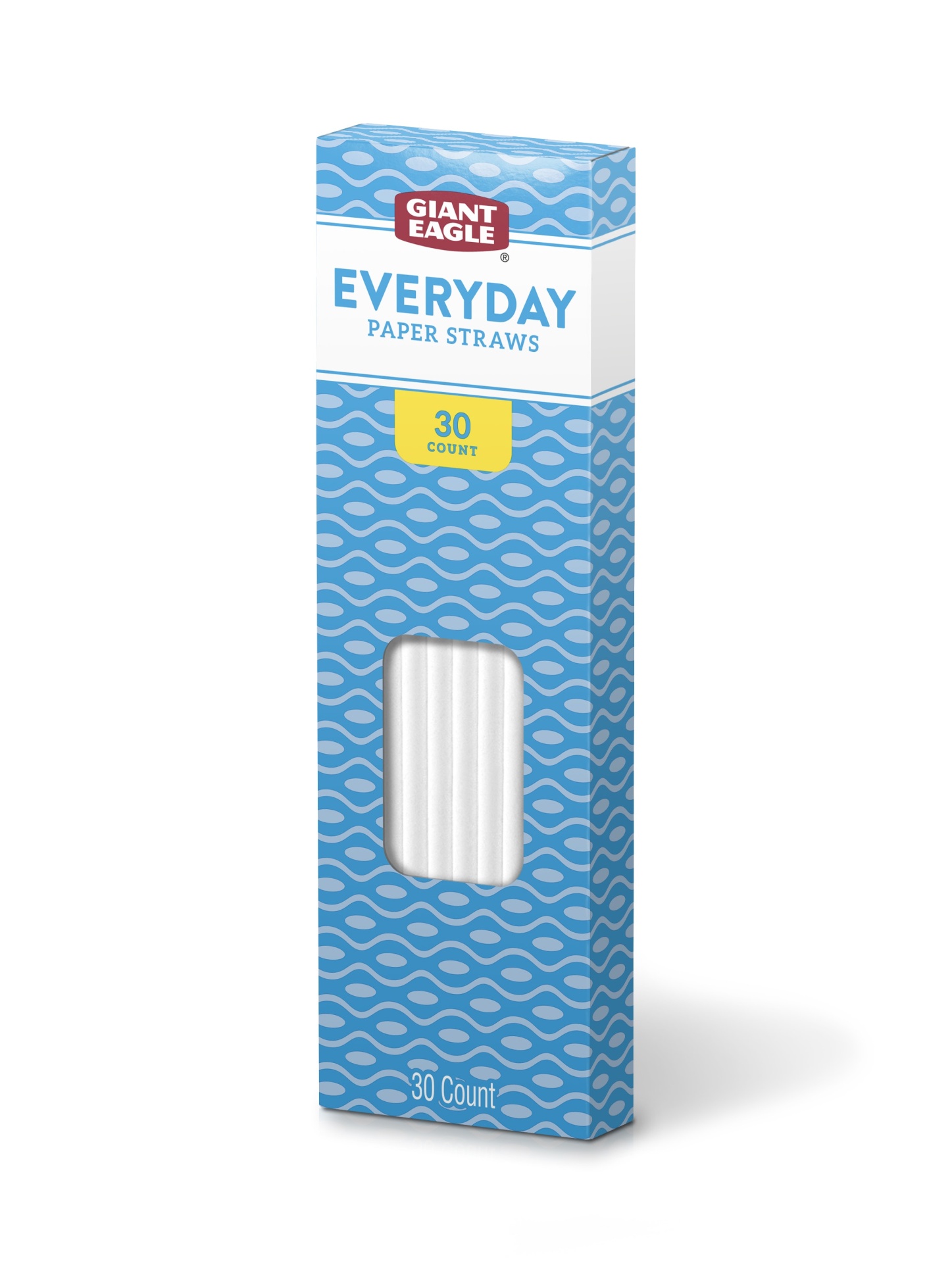 slide 1 of 1, Giant Eagle Everyday Paper Straws, 30 bc