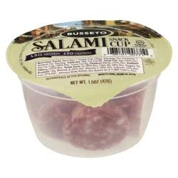 Busseto Foods Snack Cup Salami 1.5 oz