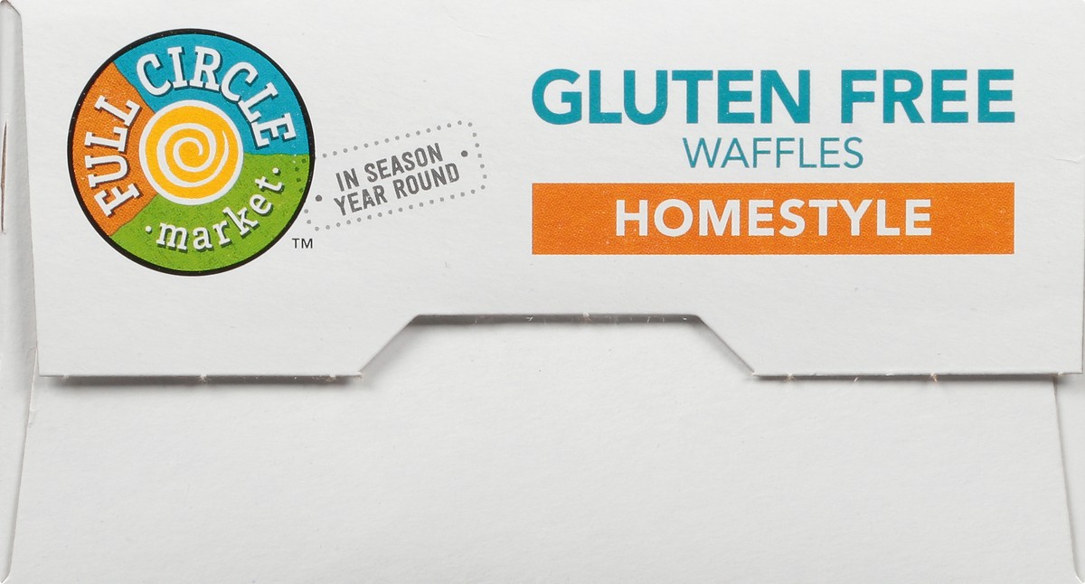 slide 5 of 13, Full Circle Market Gluten Free Homestyle Waffles 8 8 ea Box, 8 ct