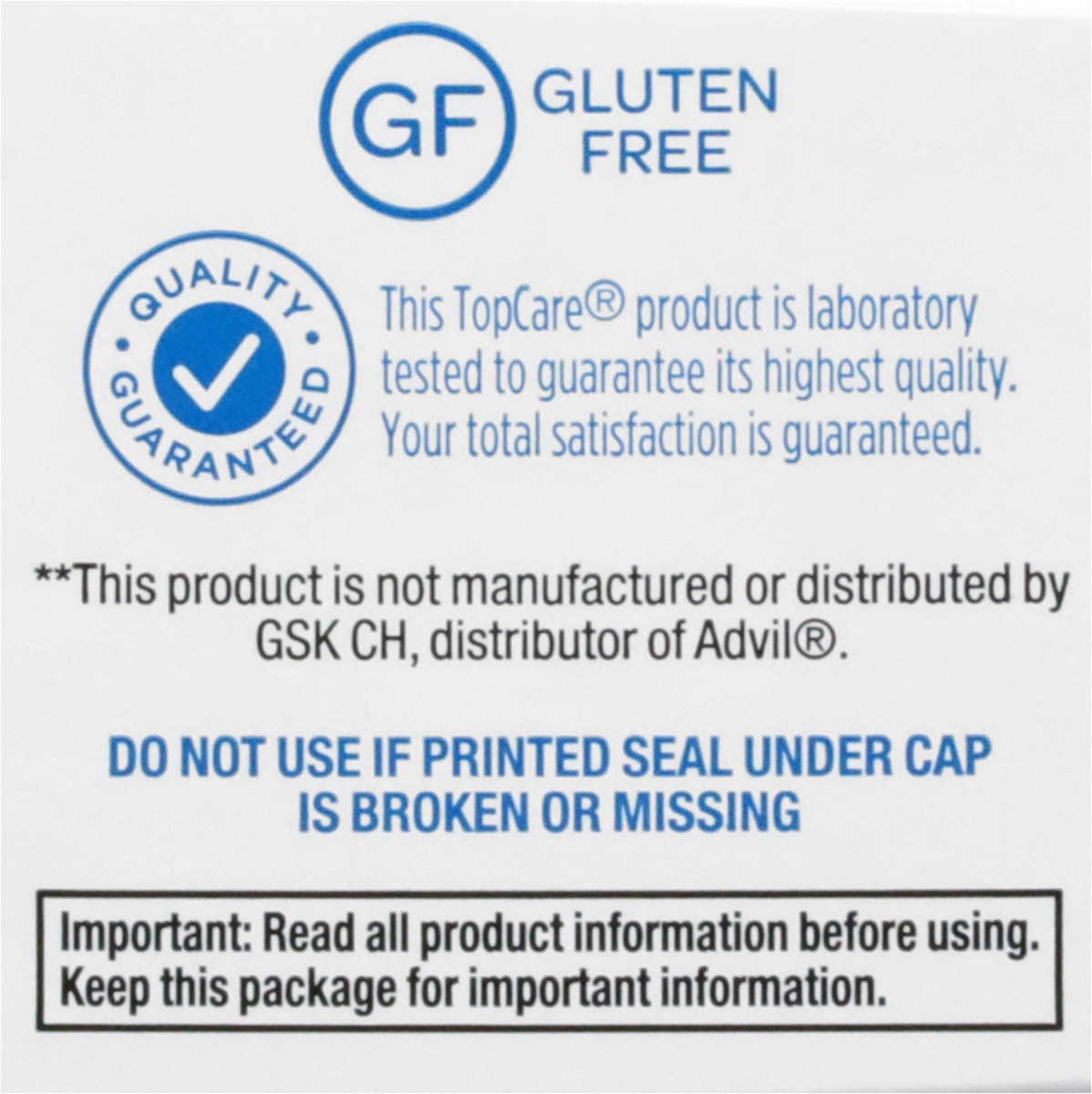 slide 2 of 9, Topcare Ibuprofen Bonus, 120 ct