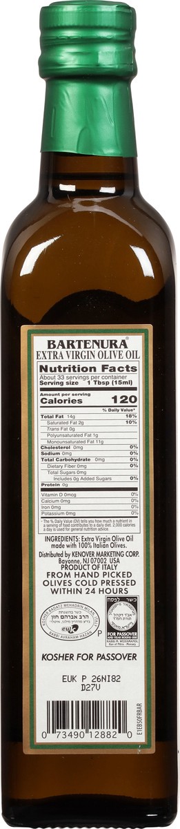 slide 10 of 11, Kedem Bartenura Extra Virgin Olive Oil - 16.9 fl oz, 16.9 fl oz