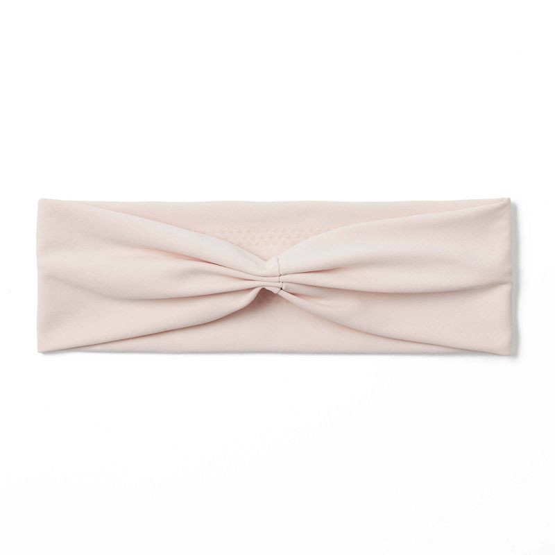 slide 1 of 8, The Hair Edit Lotus Fabric Headband - Cream, 1 ct