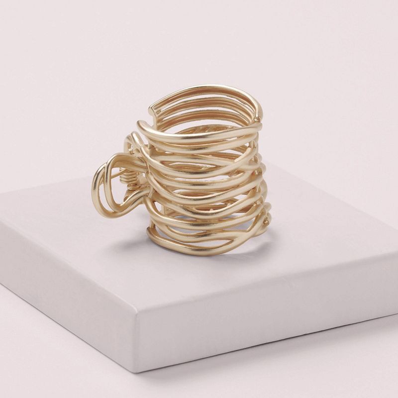 slide 5 of 8, The Hair Edit Gilded Wrap Clip, 1 ct