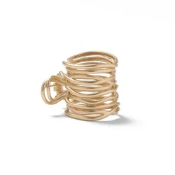 The Hair Edit Gilded Wrap Clip: Metal, For All Hair Types, Hair Styling