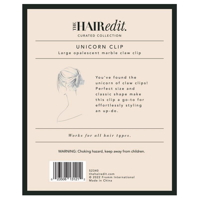 slide 7 of 7, The Hair Edit Unicorn Clip, 1 ct