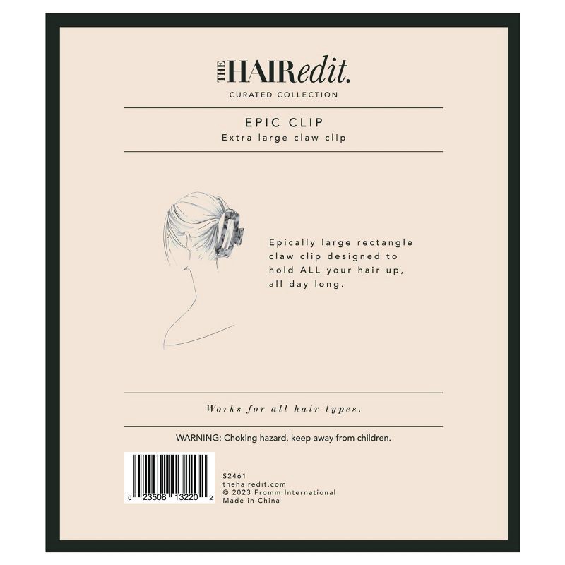 slide 7 of 7, The Hair Edit Epic Clip, 1 ct