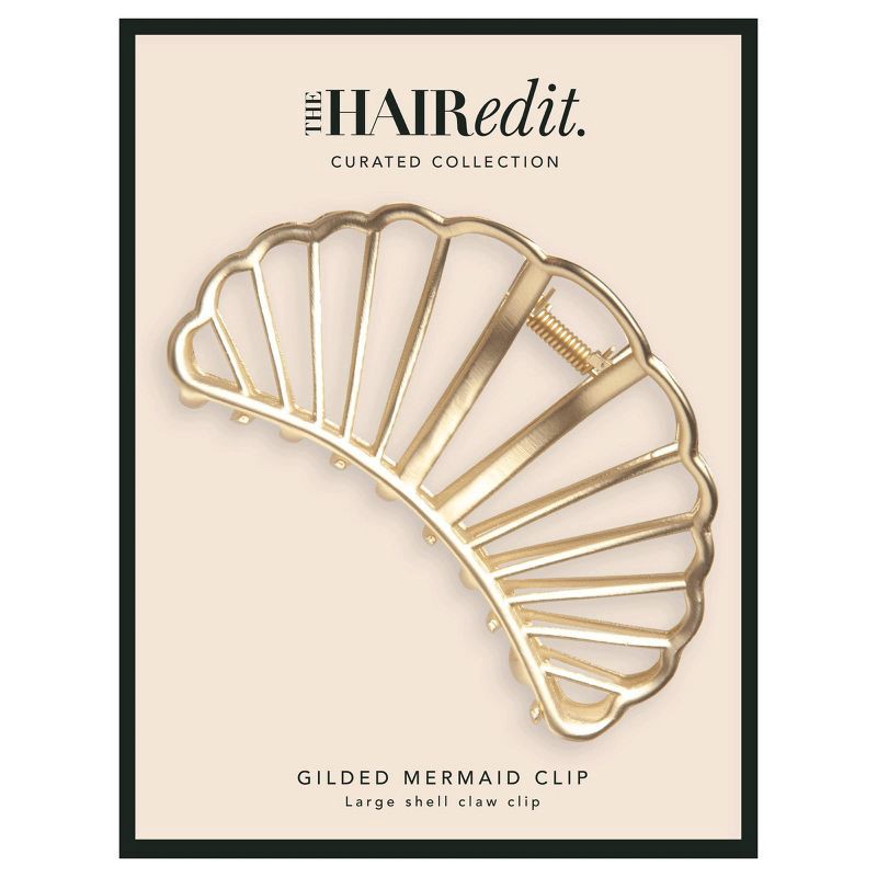 slide 2 of 6, The Hair Edit Gilded Mermaid Clip, 1 ct