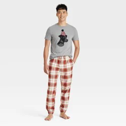 Men's Regular Fit Pajama Set - Goodfellow & Co™ Gray L