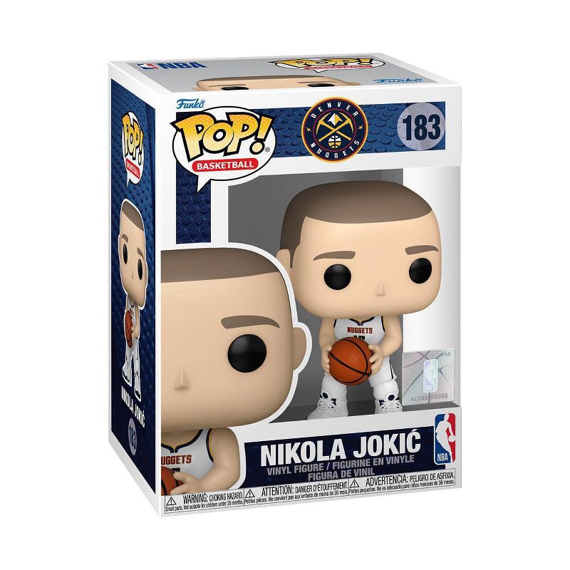 slide 1 of 3, Funko POP! NBA: Denver Nuggets - Nikola Jokic, 1 ct