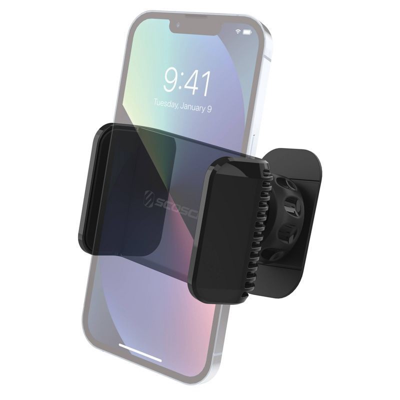 slide 3 of 6, Scosche Universal 2-in-1 Dash/Vent Car Mount - Black, 1 ct