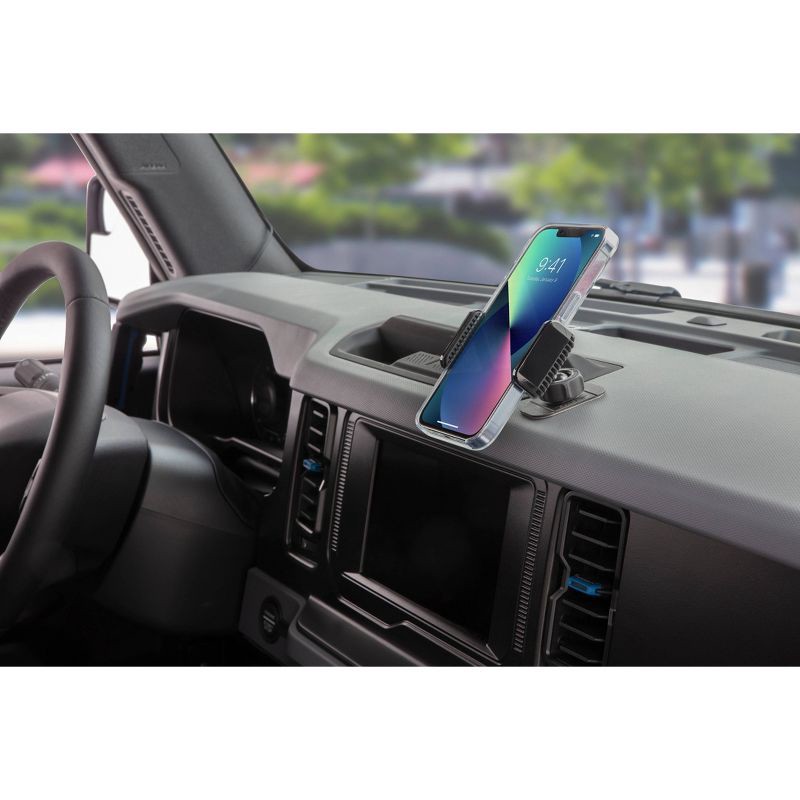 slide 4 of 6, Scosche Universal 2-in-1 Dash/Vent Car Mount - Black, 1 ct