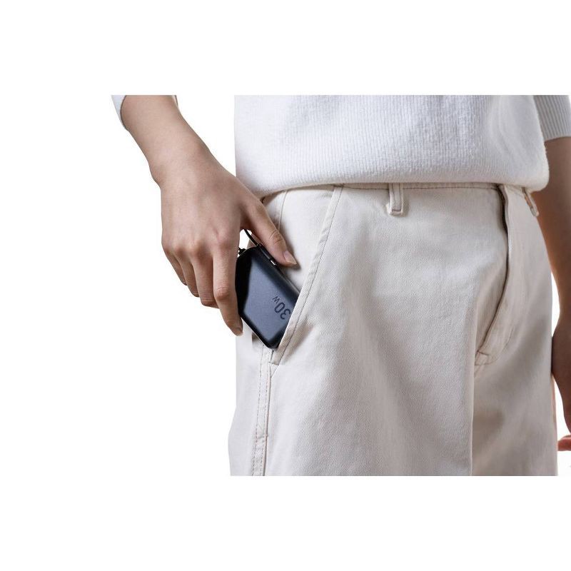 slide 6 of 6, Anker 5000mAh 30W Fusion Power Bank - Black: Rechargeable, Single Output, 0.25 lbs, 0.25 lb