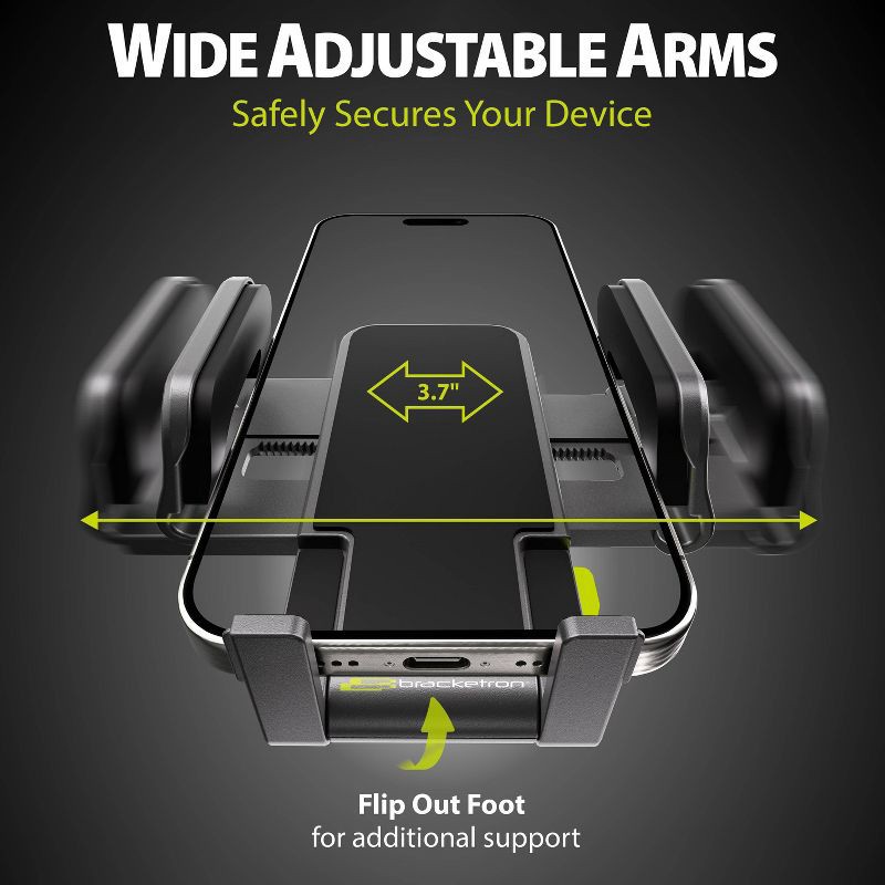 slide 4 of 5, Bracketron TripGrip Extend Dash & Window Mount, 1 ct