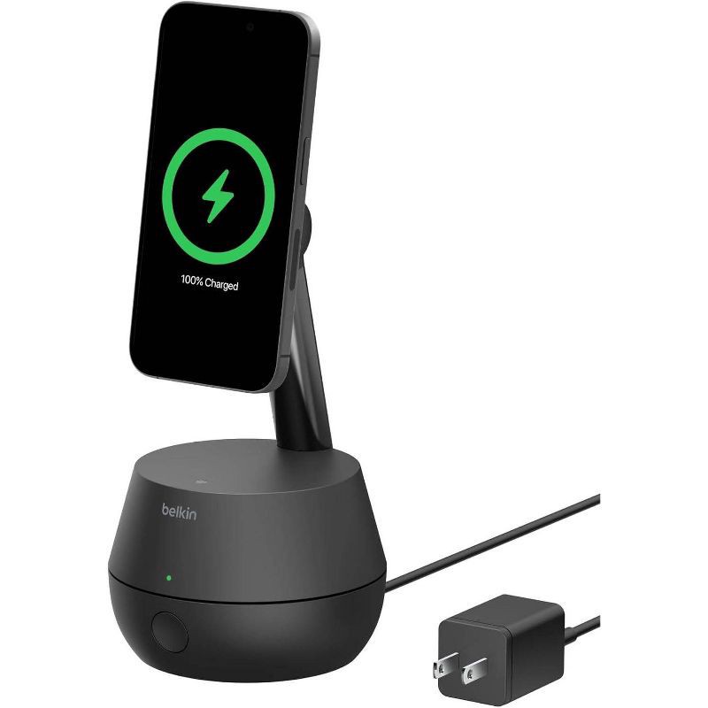 slide 1 of 9, Belkin Auto Tracking Stand Pro with DockKit – Black., 1 ct