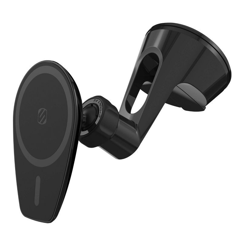 slide 2 of 7, Scosche MagicMount Pro MS 3-in-1 Window/Dash Car Mount with MagSafe Compatible Ring - Black, 1 ct
