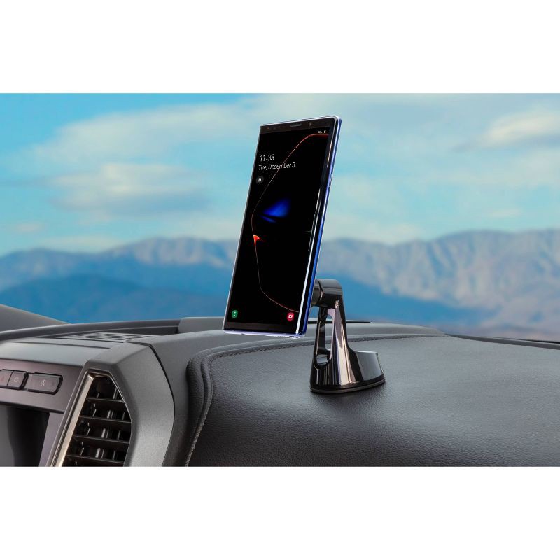 slide 5 of 7, Scosche MagicMount Pro MS 3-in-1 Window/Dash Car Mount with MagSafe Compatible Ring - Black, 1 ct
